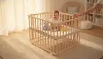 Flexibel und sicher: Laufgitter mit Rollen
