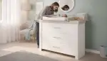 Geräuschlose Schubladen: Wickelkommode Soft-Close