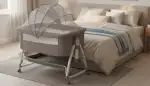 Perfekte Nähe: Beistellbett mit flexibler Höhe