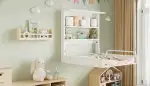 Wandwickeltisch klappbar: Raumwunder für Babys