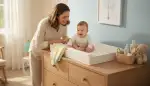 Wickelaufsatz: Sicherheit und Stil im Babyzimmer