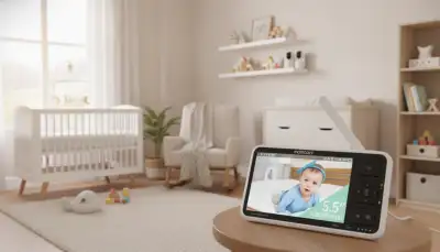 Der klare Blick ins Kinderzimmer: Ihr Babyphone mit 2 Kameras und 5,5-Zoll-HD-Monitor