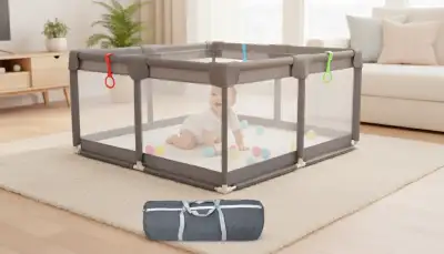 Faltbare Laufgitter: Freiheit für Eltern und Baby