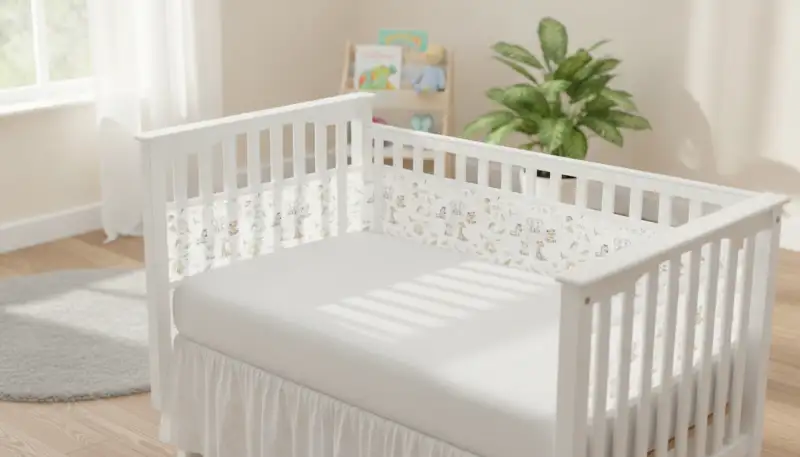Atmungsaktive Bettumrandung: Sicherer Babyschlaf