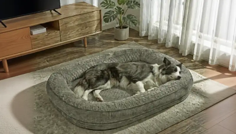 Ein Traum von Schlaf: Warum dieses orthopädische Hundebett das Beste für Ihren mittelgroßen Liebling ist