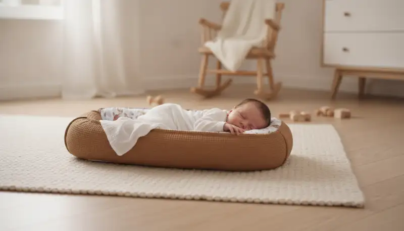 Geborgenheit von Anfang an: Warum das Babynest aus Waffel-Baumwolle die perfekte Wahl für Neugeborene ist