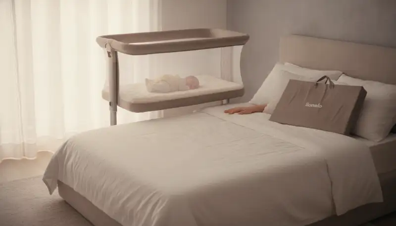 Klassisches Beistellbett: Zeitlose Nähe für Ihr Baby