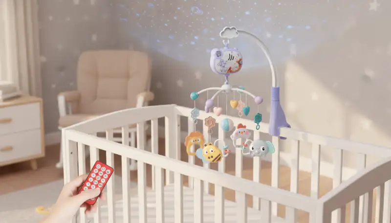 Mobiles fürs Babybett: Auswahl und Wirkung