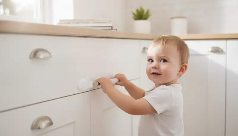 Sicherer Haushalt: Schranksicherung Kindersicherung