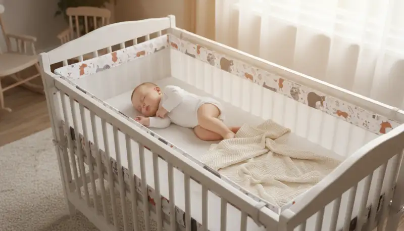 Sicherheit im Babybett: Bettumrandungen richtig wählen