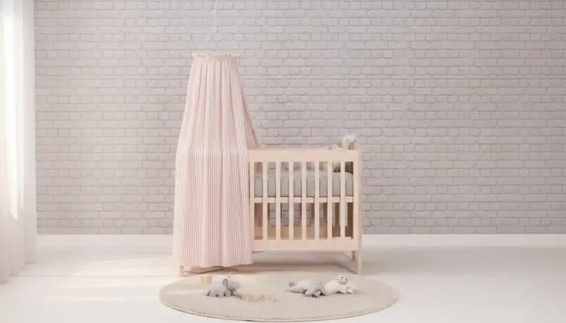 Zauberhafter Schutz und Märchenflair: Entdecke den beliebten Betthimmel Vintage White in zartem Rosa